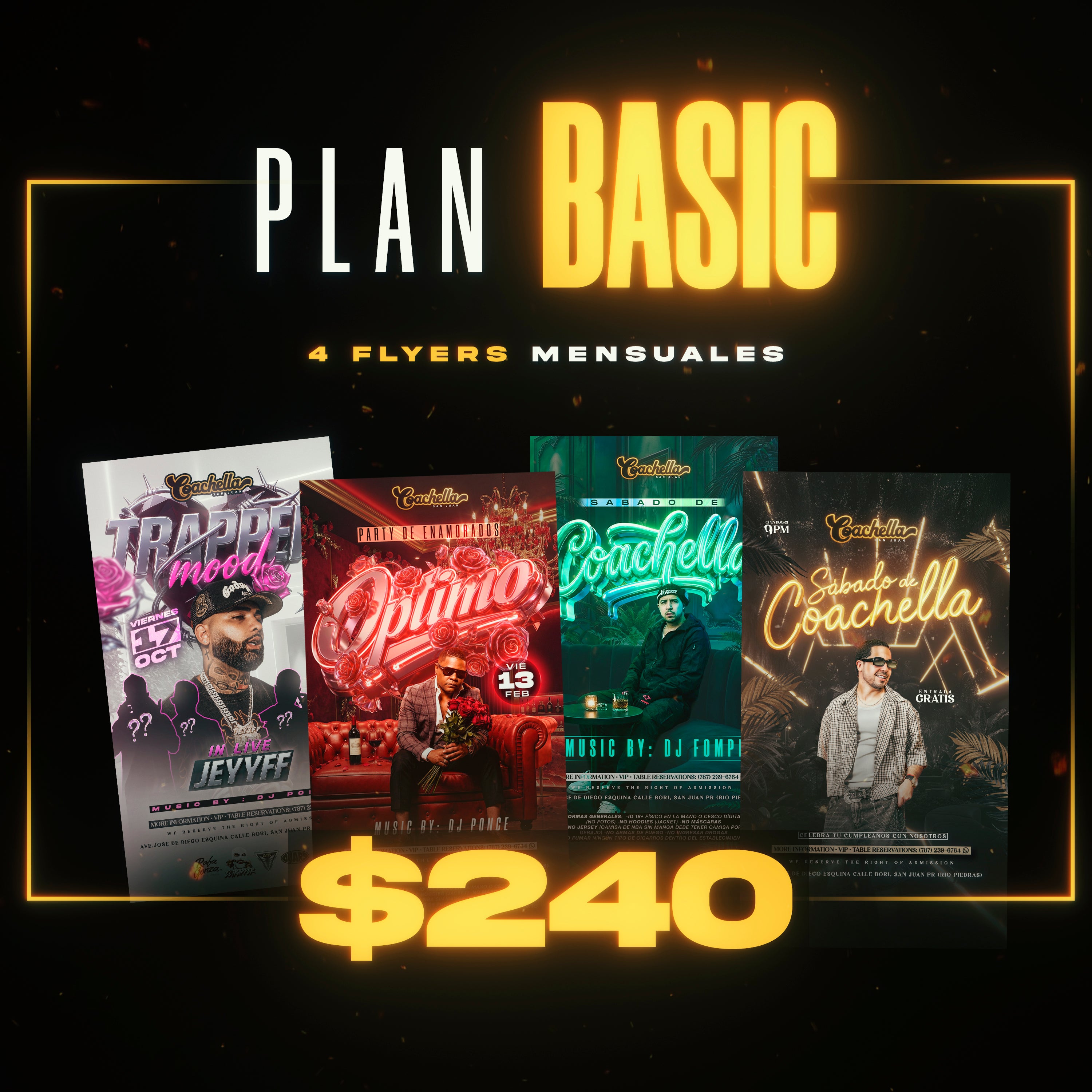 Plan Básico - Flyers